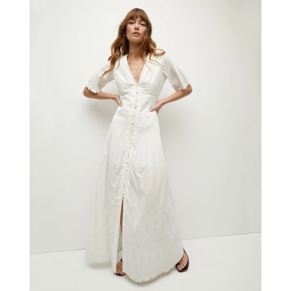 Veronica Beard Arushi Eyelet Maxi Dress